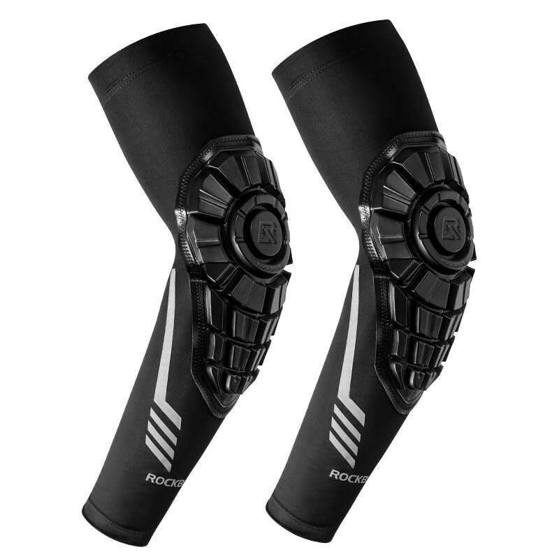 (image for) ROCKBROS 1 Pair Motorcycle Bicycle Elbow Pads Ice Silk Protection for Cycling Racing Touring and Outdoor Sports